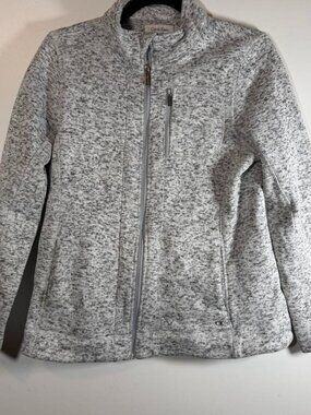 Calvin Klein grey zip up jacket size M